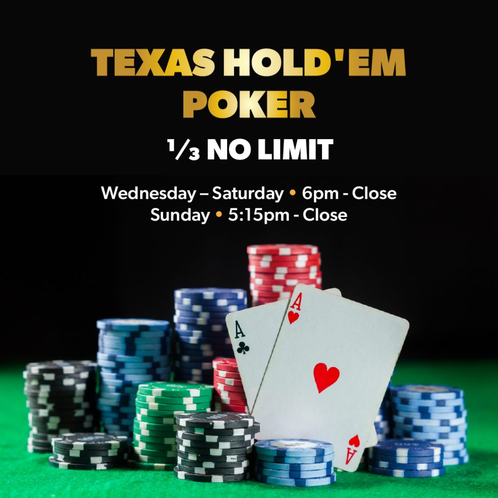 New Texas Hold'em Hours