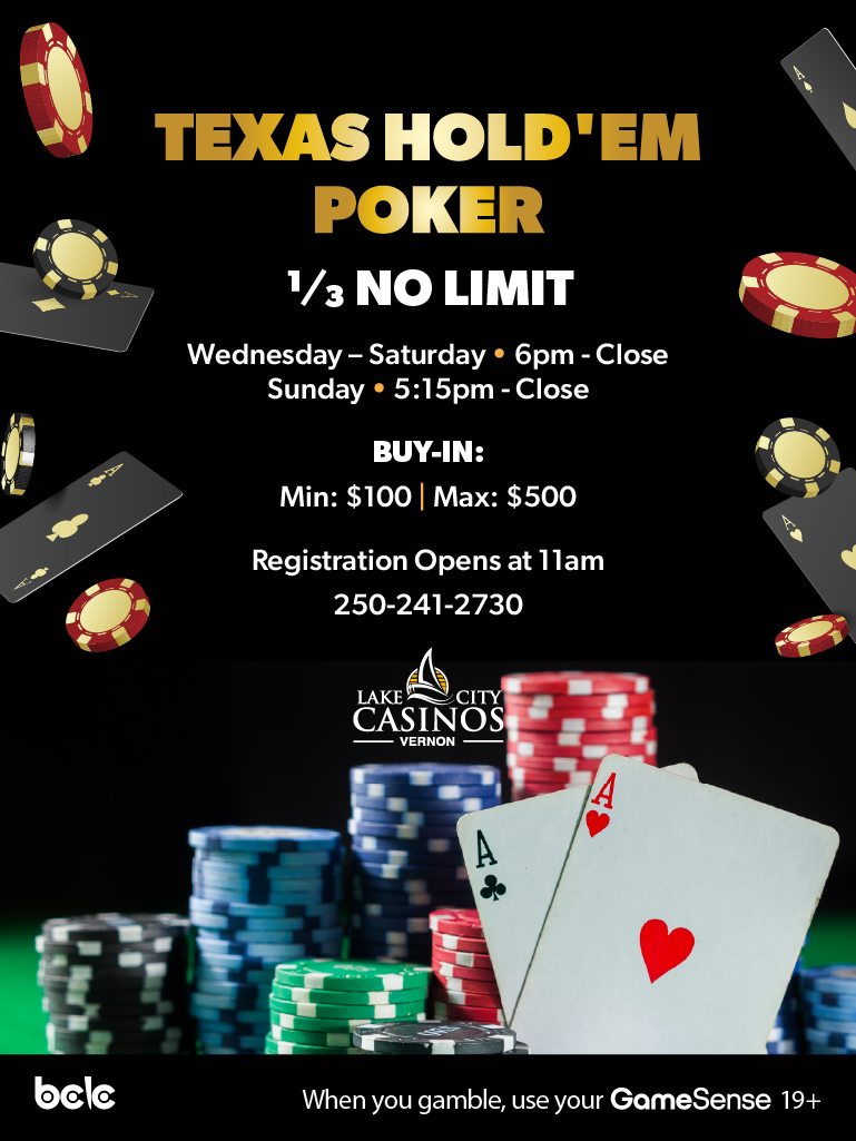New Texas Hold'em Hours