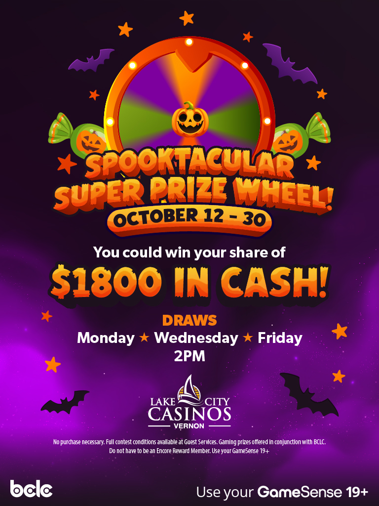 Spooktacular Super Prize Wheel